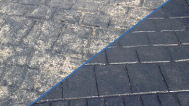 Detailed guide on how to clean, repair, colour and seal imprinted concrete